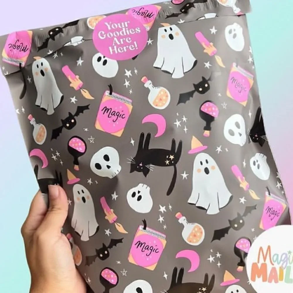 Poly Mailers 6x9 10x13 14.5x19 35 pieces 35 stickers